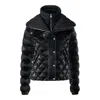 Mackage Yvette Waterproof Quilted Down Jacket With Removable Bib Insert In Black