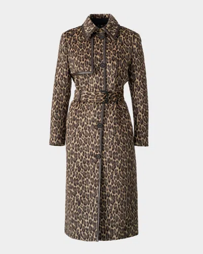 MACKAGE ZEVA-A SINGLE-BREASTED WOOL TRENCH COAT
