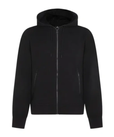 Mackage Zip-up Drawstring Hoodie In Black
