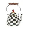 Mackenzie-childs Courtly Check 2-qt. Whistling Tea Kettle