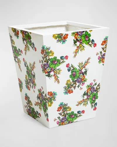 Mackenzie-childs 20" Flower Market Planter In White