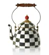 Mackenzie-childs 3 Quart Tea Kettle In Black
