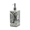 Mackenzie-childs Always Flowers Soap Pump In Gray