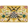 Mackenzie-childs Mackenzie Childs Autumn Bee Rug In Yellow