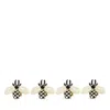Mackenzie-childs Bee Napkin Rings, Set Of 4