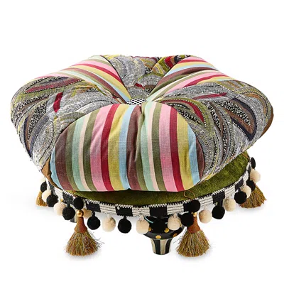 MACKENZIE-CHILDS MACKENZIE-CHILDS BIRDSONG FOOTSTOOL