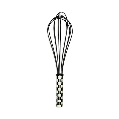 Mackenzie-childs Black Courtly Check Large Whisk