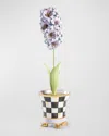 Mackenzie-childs Botany Potted Hyacinth Flower