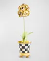 Mackenzie-childs Botany Potted Primrose Flower