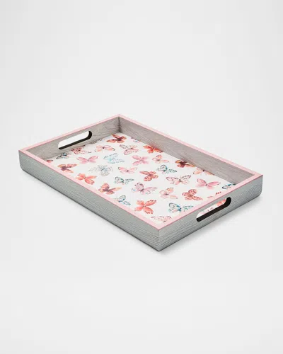 Mackenzie-childs Butterfly Hill Serving Tray