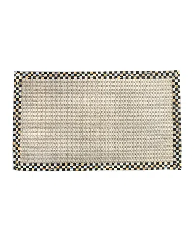 Mackenzie-childs Cable Wool & Sisal Rug, 3' X 5' In Grey