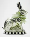 Mackenzie-childs Calico Foil Small Bunny