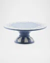 Mackenzie-childs Cameo Small Pedestal Platter
