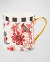 Mackenzie-childs Cardinal Toile Mug