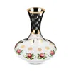 Mackenzie-childs Carnival Black Wine Decanter In Multi