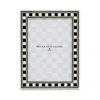 Mackenzie-childs Celebrate Silver Plated Frame, 5 X 7 In Multi