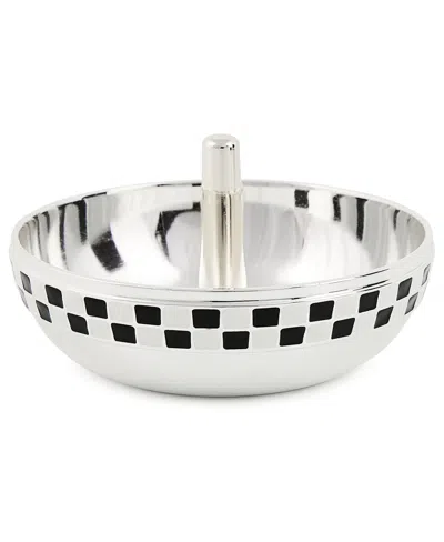 Mackenzie-childs Celebrate Trinket Dish In Metallic