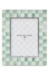 Mackenzie-childs Mackenzie Childs Check 5 X 7-inch Picture Frame In Green