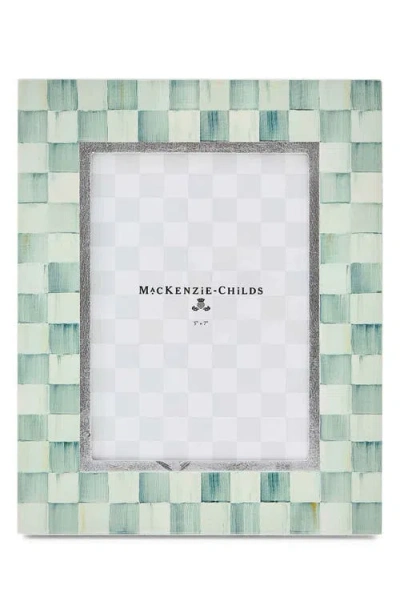 Mackenzie-childs Mackenzie Childs Check 5 X 7-inch Picture Frame In Green