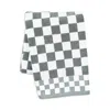 Mackenzie-childs Check Bath Towel In Gray