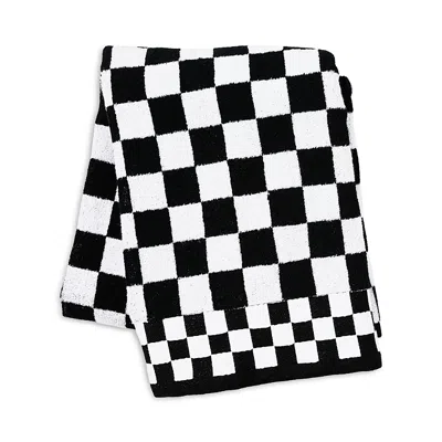 Mackenzie-childs Check Bath Towel In Black