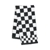 Mackenzie-childs Check Hand Towel In Black