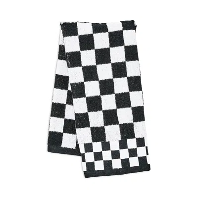 Mackenzie-childs Check Hand Towel In Black