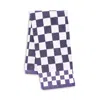 Mackenzie-childs Check Hand Towel In Purple