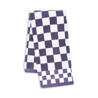 Mackenzie-childs Check Hand Towel In Purple