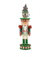 Mackenzie-childs Mackenzie Childs Check It Out Teacup Nutcracker In Multi