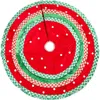 Mackenzie-childs Mackenzie Childs Check It Out Tree Skirt In Red