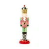 Mackenzie-childs Check It Out Trophy Nutcracker In Multi