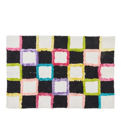 MACKENZIE-CHILDS MACKENZIE-CHILDS CHECK MULTI COLOR BATH RUG
