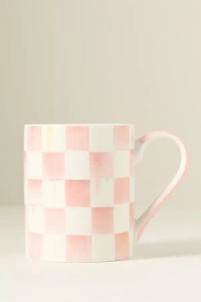 Mackenzie-childs Check Porcelain Mug