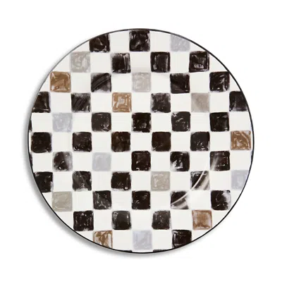 MACKENZIE-CHILDS MACKENZIE-CHILDS CHECK ROUND PLATTER