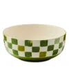 Mackenzie-childs Check Serving Bowl