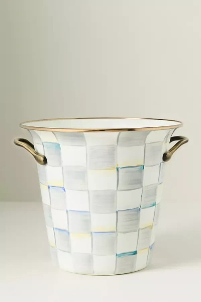 Mackenzie-childs Check Wine Cooler In Blue