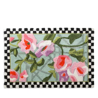 Mackenzie-childs Chelsea Garden Bath Rug, 21 X 34 In Multi