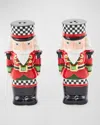 Mackenzie-childs Classic Courtly Nutcracker Salt & Pepper Shakers