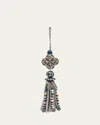 Mackenzie-childs Cobblestone Beaded Tassel In Multi