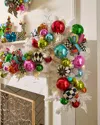Mackenzie-childs Confetti Christmas Garland, 71" In Multi