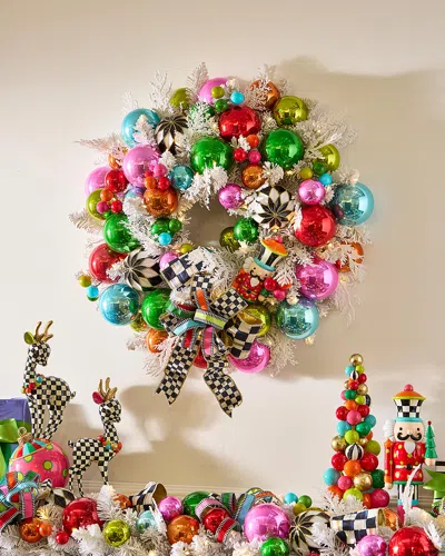 Mackenzie-childs Confetti Christmas Wreath