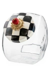 Mackenzie-childs Mackenzie Childs Cookie Jar With Courtly Check Lid