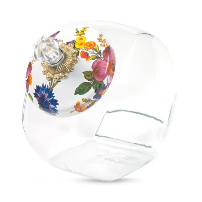 MACKENZIE-CHILDS MACKENZIE-CHILDS COOKIE JAR WITH FLOWER MARKET LID