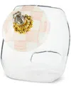 Mackenzie-childs Mackenzie Childs Cookie Jar With Rosy Check Enamel Lid In No Color