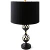 Mackenzie-childs Mackenzie Childs Courtly Bauble Table Lamp In Black