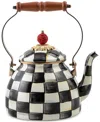 Mackenzie-childs Courtly Check 2-qt. Whistling Tea Kettle In No Color