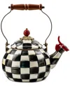 Mackenzie-childs Courtly Check 2-qt. Whistling Tea Kettle In No Color