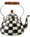 Mackenzie-childs Courtly Check 2-qt. Whistling Tea Kettle In No Color