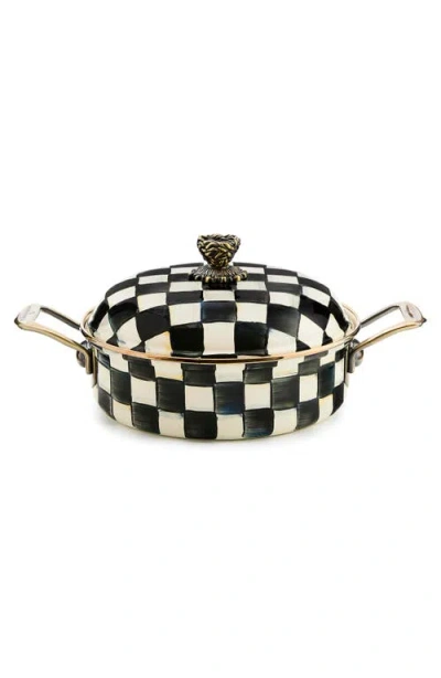 Mackenzie-childs Mackenzie Childs Courtly Check 3-quart Casserole With Lid
